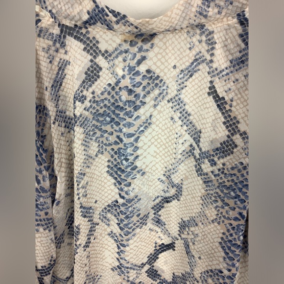 Karlie Snakeskin print cardigan one size chiffon - Picture 10 of 10